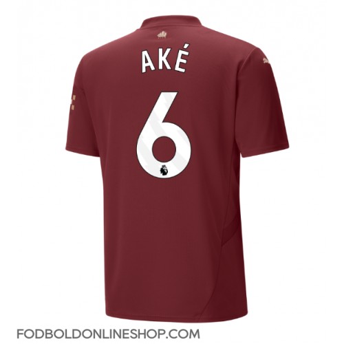 Manchester City Nathan Ake #6 Tredjetrøje 2024-25 Kortærmet